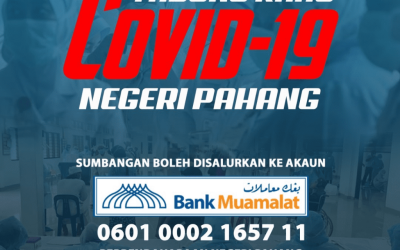 Sumbangan dari Ahli Pesara PPKM Neg. Pahang mengisi Tabung Khas COVID-19 NEGERI PAHANG