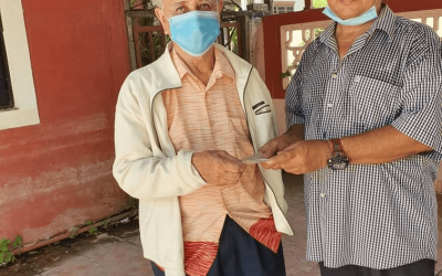 Penyampaian Sumbangan dari YAYASAN CERDIK dan TABUNG PPKM KAPADA AHLI PESARA CAWANGAN DAERAH KOTA BHARU.