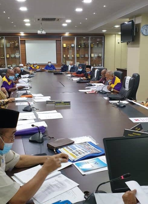 Mesyuarat Ahli Jawatan Kuasa 1/21 PPKM Bahagian Negeri Selangor pada 03/04/2021 di Pejabat Daerah Petaling, Sg Buloh Selangor.